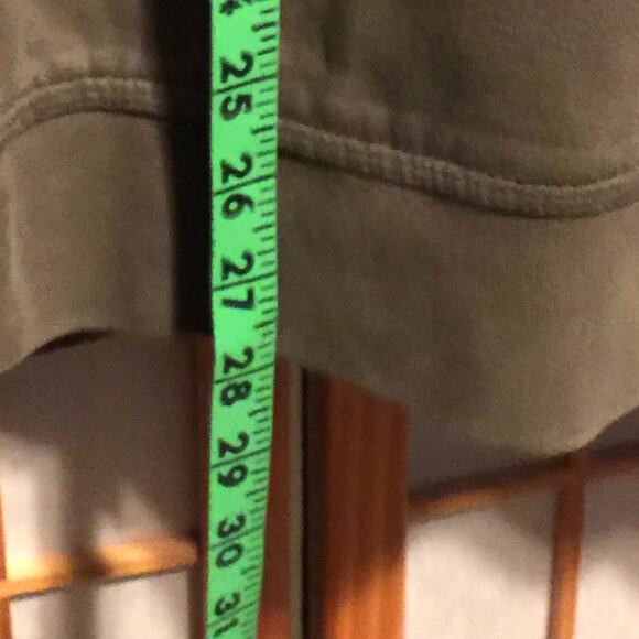 L.L.BEAN KATAHDIN IRON WORKS green full zip heavy sweatswhirt XXL reg FLAWS - Picture 5 of 7